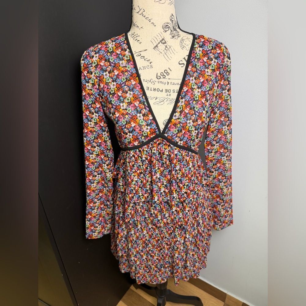The Kooples mini floral dress NWT Size 0= US 2= Size XS